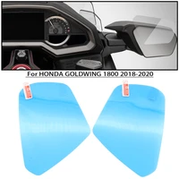 for honda goldwing 1800 gl1800 gl 1800 2018 2020 rainproof film rearview mirror protective rainproof anti fog waterproof film