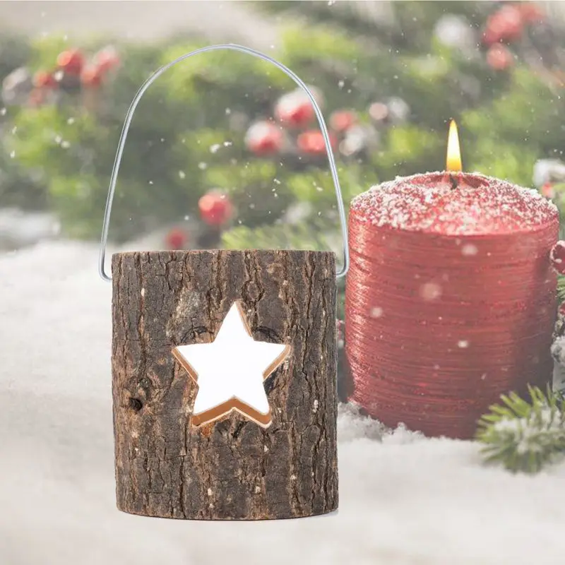 Украшение для рождественской вечеринки подсвечник романтический домашний декор