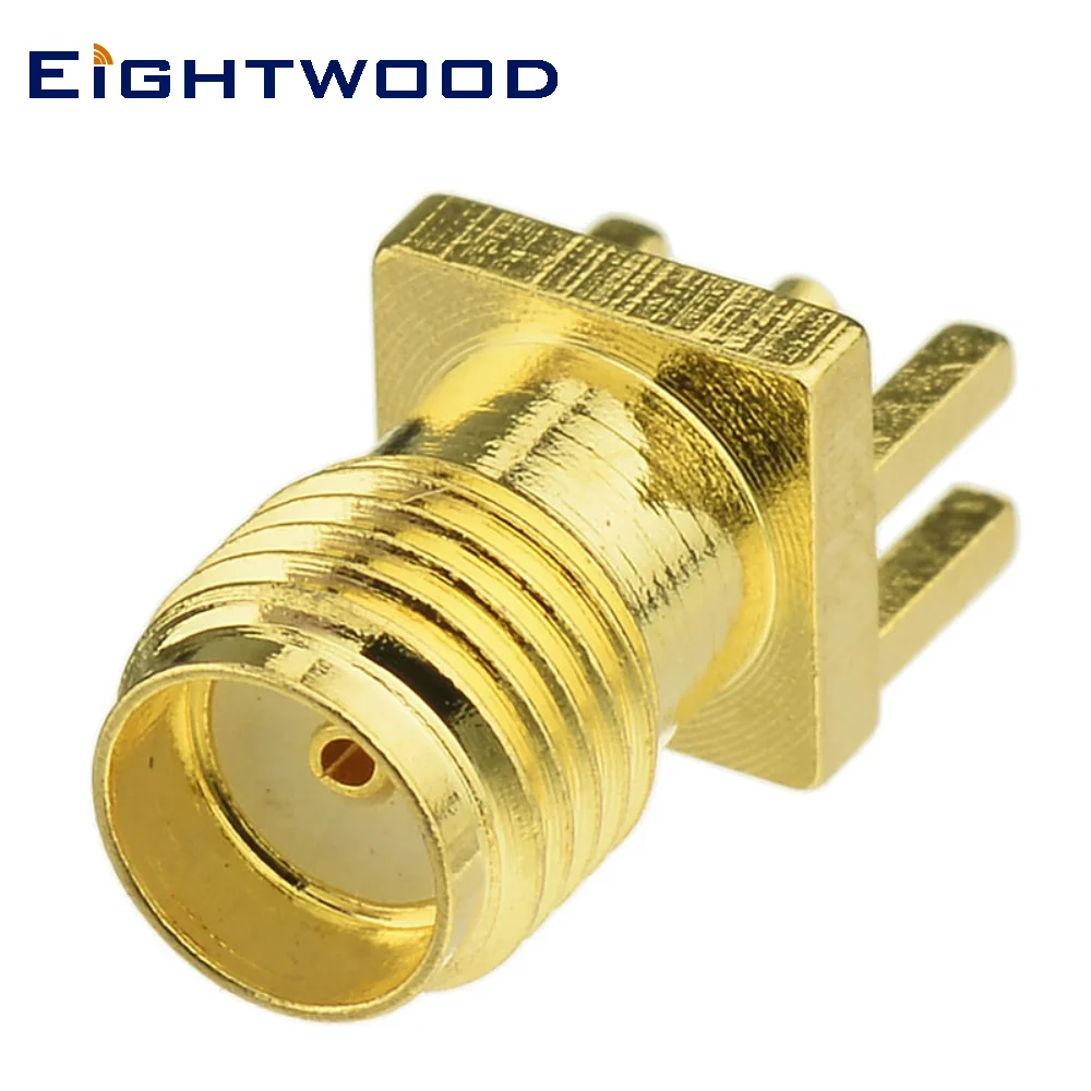 Eightwood 10 шт. SMA Jack женский радиочастотный коаксиальный Коннектор с окончательным