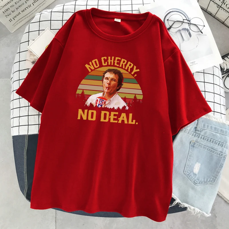 

Fashion Soft Tee Clothing Summer Oversize T-Shirt O-Neck Casual Female T Shirt Alexei Stranger Things Funny Print T-Shirts Women