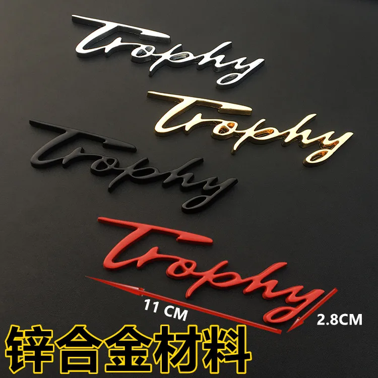 1 шт. трофей логотип тела Стикеры Металлический на багажник эмблемы декор для MG 3 5