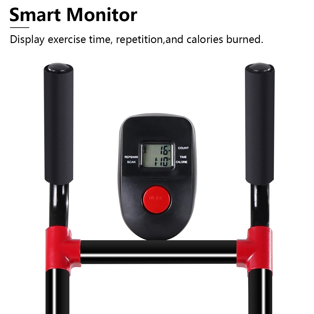 ONETWOFIT складной брюшной машинный тренажер Ролик Многофункциональный каботажное
