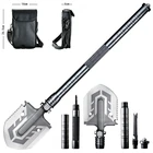 Универсальная садовая лопата DEHONG, складной инструмент для сада, похода, защиты