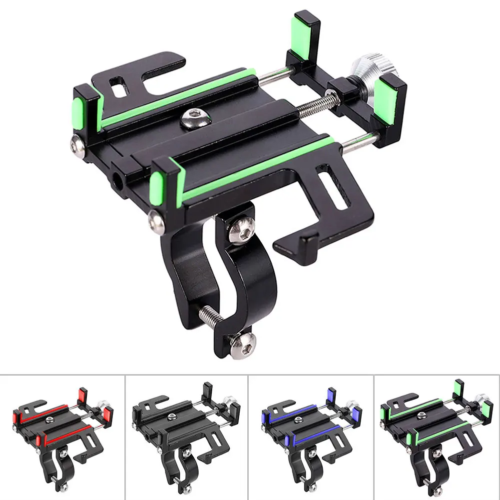 

Bicycle Phone Holder Aluminum Alloy Bicycle Phone Mount Bike Phone Holder with 360 Rotation for Bike, Motorcycle, Mountain Bike