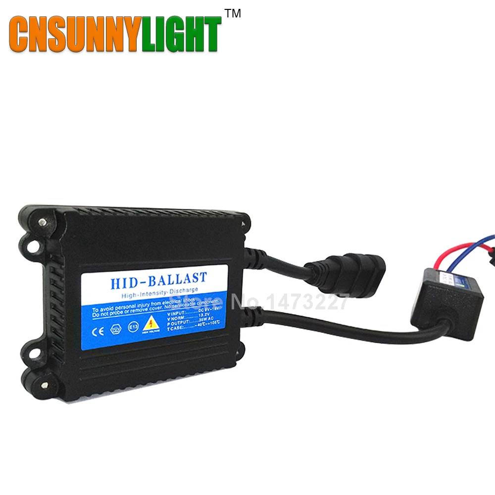 CNSUNNYLIGHT комплект для переоборудования ксенона Hid 35 Вт H1 H3 H7 H8 H10 H11 H9 9005 9006 HB3 HB4 лампа