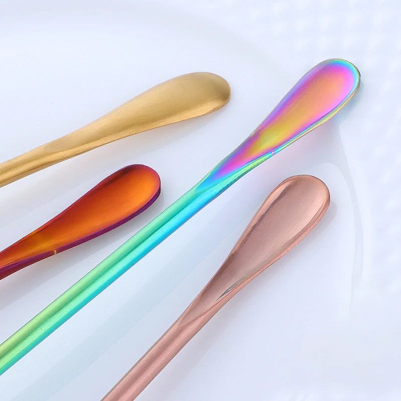 Корейская 304 ложка для смешивания из нержавеющей стали креативная Коктейльная