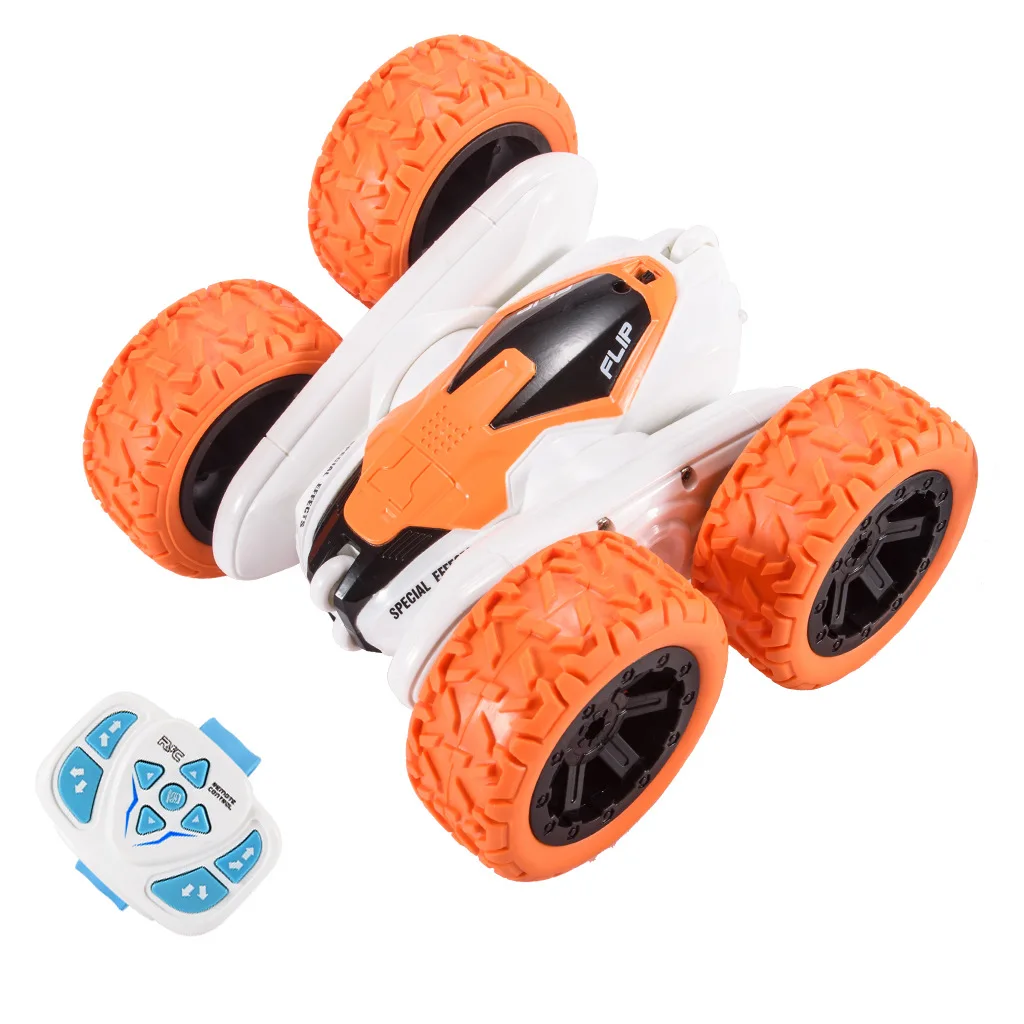 

Mini RC Car Stunt Drift Buggy Drift Radio Control Off Road Crawler 360 Degree Flip LED Light Car Coche Rc Toys For Kids E5YKC