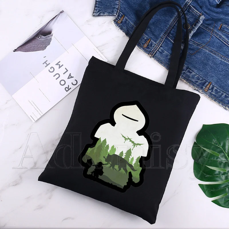 

Dark Souls Ladies Handbags Cloth Canvas Tote Bag Shopping Travel Women Eco Reusable Shoulder Shopper Bags Bolsas De Tela Black