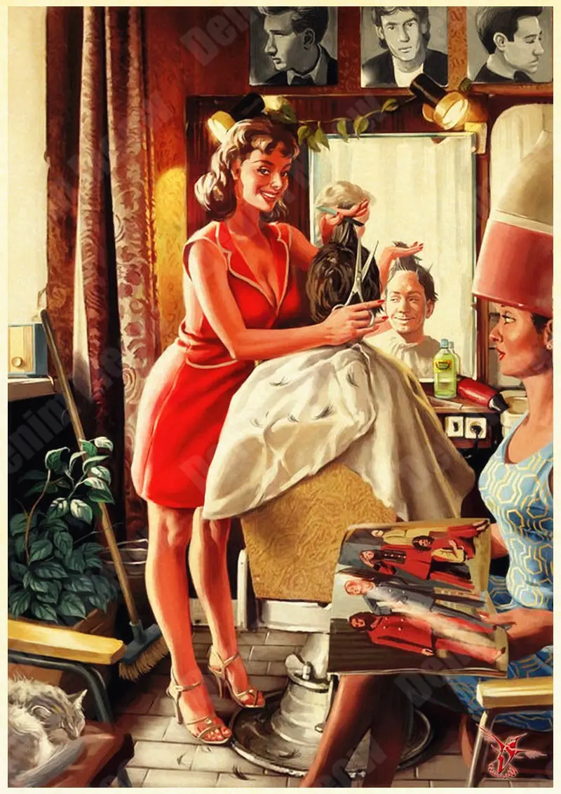 Pin Up Girl табличка винтажная металлическая жестяная вывеска сексуальная девушка декоративные тарелки плакат для бара кафе паба домашний декор железная живопись N116 - Цвет: 4