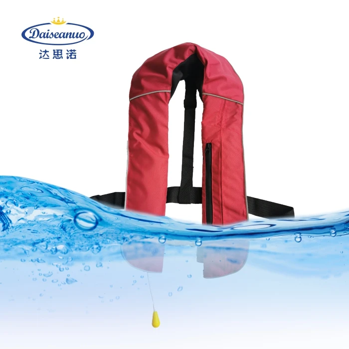 Free shipping SOLAS approved manual/automatic inflatable life jacket marine life jvest for 150N EN396 CE