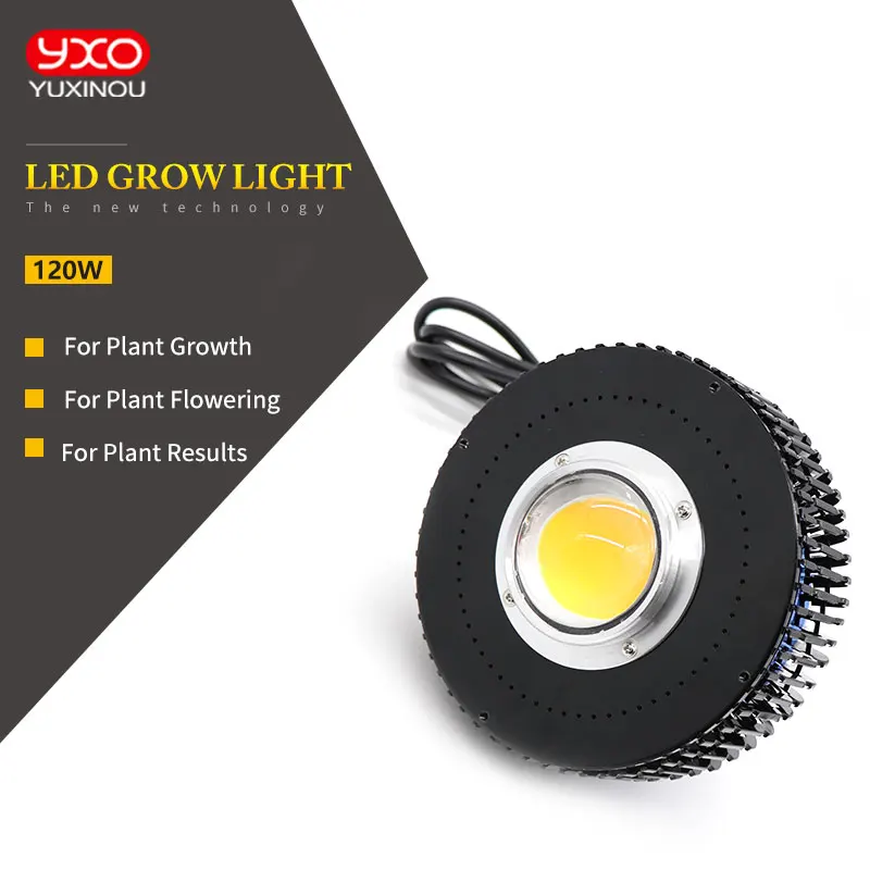 Реально высокая светоотдача CREE CXB3590 100W Citizen 1212 COB LED Grow Light Full Spectrum Growing Lamp for Plants Tent Hydroponics On