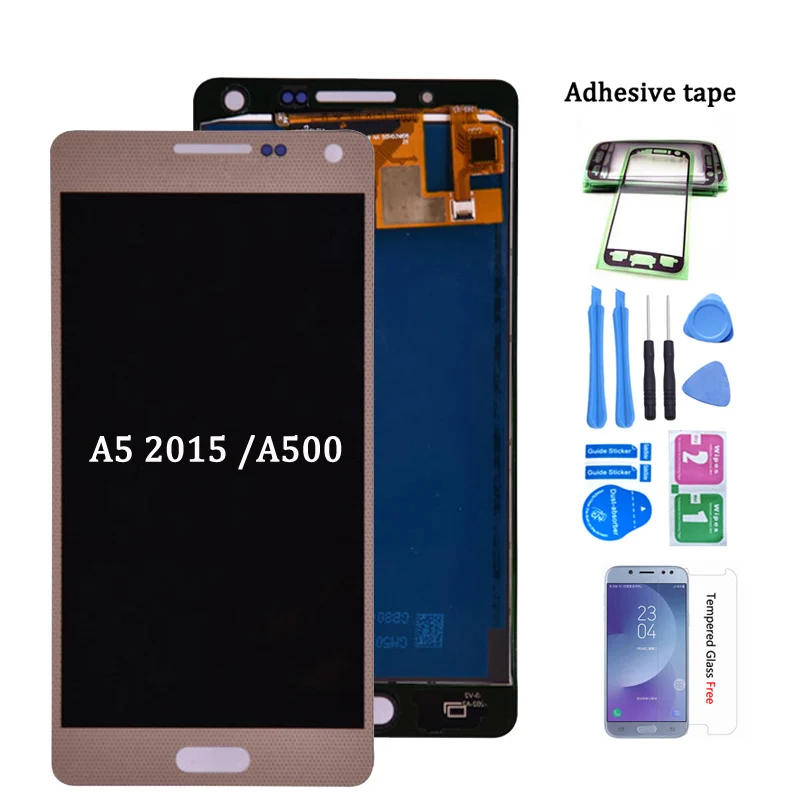 ЖК дисплей с сенсорным экраном и дигитайзером в сборе для Samsung Galaxy A5 2015 A500 A500F A500M