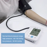 health care automatic arm blood presure monitor digital arm sphygmomanometer heart rate meter tonometer bp tensiometro meter