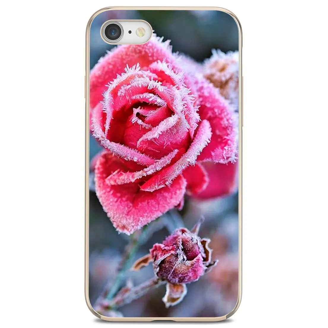 Чехол Sexy-Winter-cold-Frozen-Rose для Sony Xperia XA Z3 Z5 XZ1 XZ2 Z Z1 Z2 compact M2 M4 M5 C4 C6 E3 T3 | Мобильные
