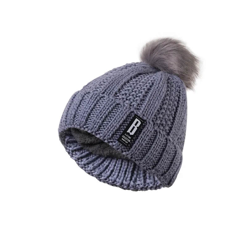 8 цветов шерстяные вязаные шапки лидер продаж Женская Шапка-бини