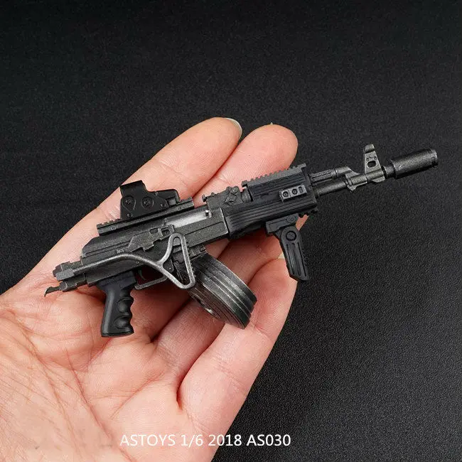 

1/6 soldier doll AK47 AKM tactical version weapon model
