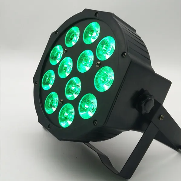 10 шт. легкий 12x12 Вт RGBW Par свет LED 4 в 1 панель света DMX Диско DJ Вечеринка бар