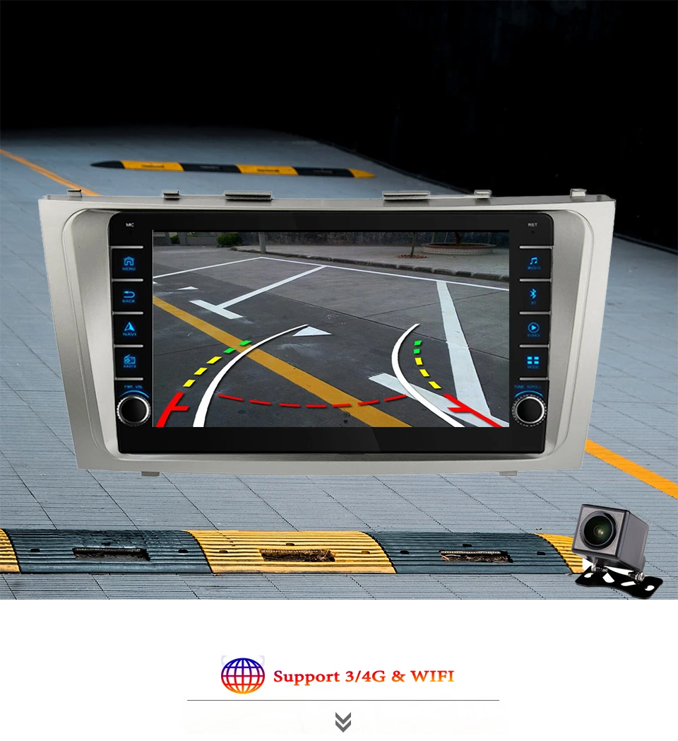 

Car Radio For Toyota Camry 2007 2008 2009 2010 2011 2012 Multimedia Video Player Android 2 din DVD GPS Navigation Tape Recorder