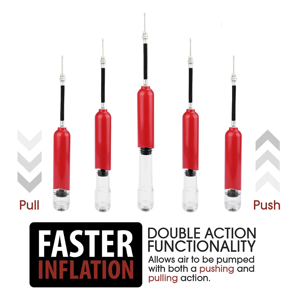 

New Air Needle Inflator Ball Pump Portable Inflator Hand Held Air Ball Pump Basketball Soccer Volleyball Football Air Pump