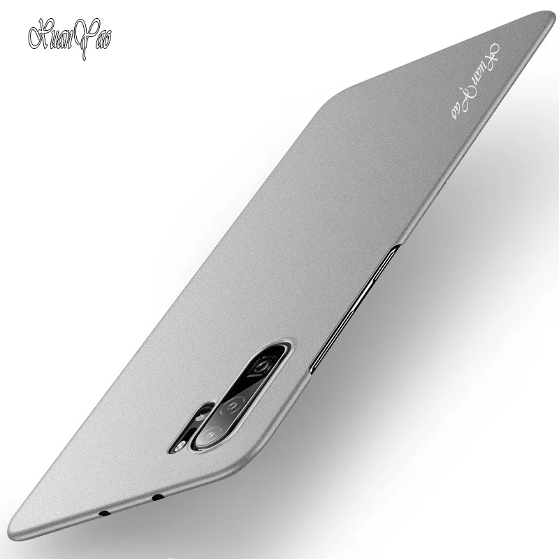 XUANYAO чехлы для телефонов Samsung Galaxy Note 10 тонкий матовый чехол накладка Plus + жесткий