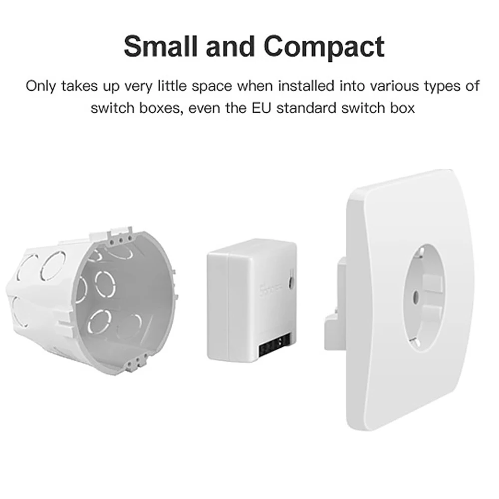 Itead SONOFF Мини Базовый DIY WiFi переключатель 2 канальный двухсторонний умный таймер