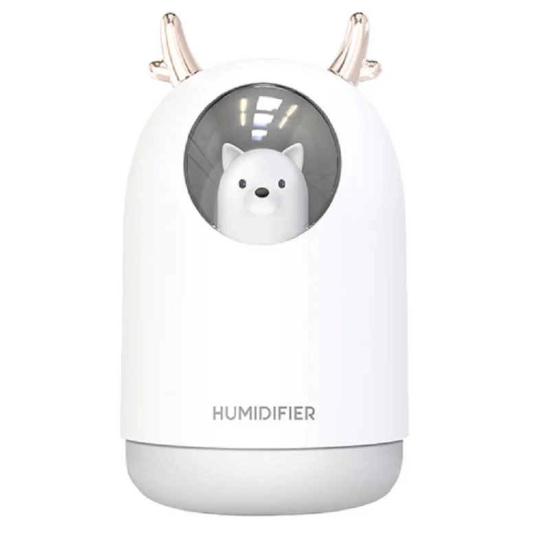 

New cute pet usb mini humidifier home mute small desktop creative cross-border