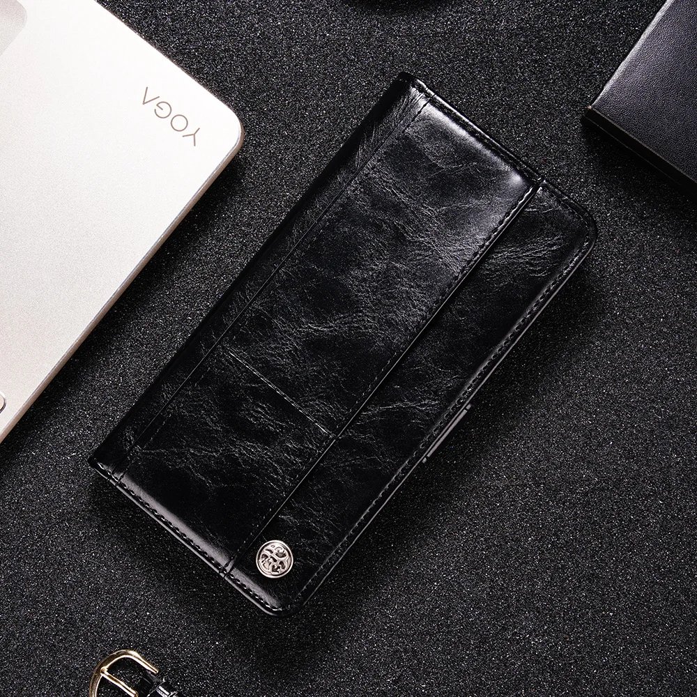 Деловой Чехол-кошелек для UMIDIGI S5 Pro из искусственной кожи чехол с магнитным