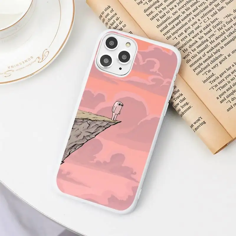 

Pink big eyes Ketnipz Hard Phone Case Candy Color White for iPhone 11 pro XS MAX 8 7 6 6S Plus X 5S SE 2020 XR