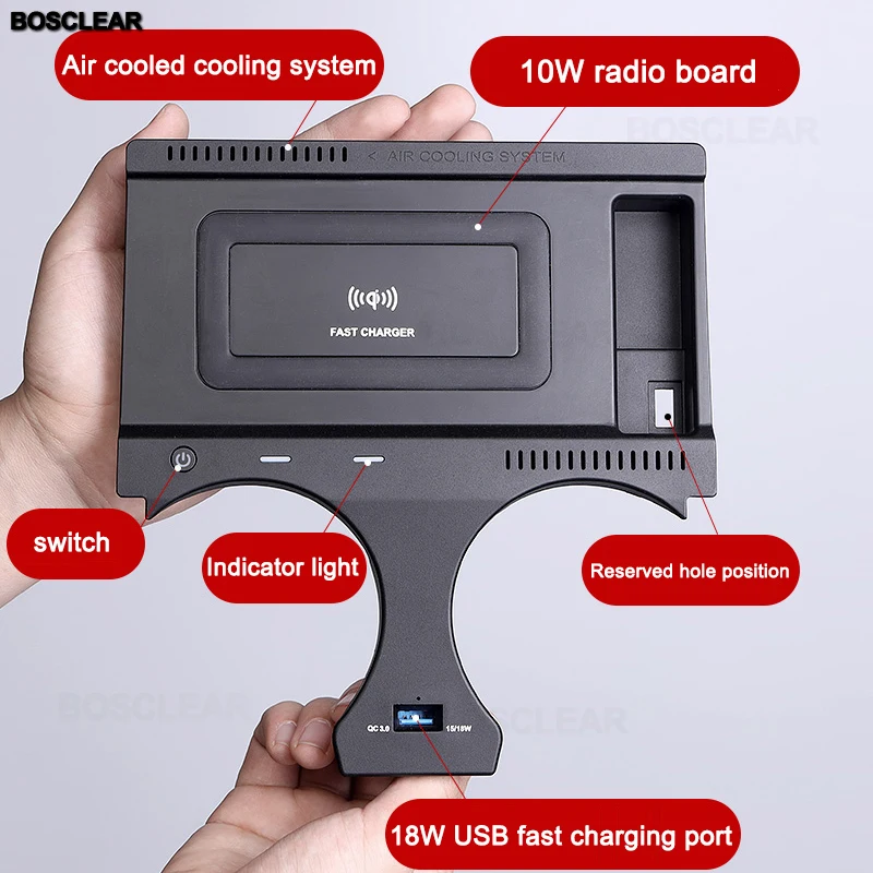 Беспроводное зарядное устройство Qi для приборной панели автомобиля BMW 3 серии X3 X3m