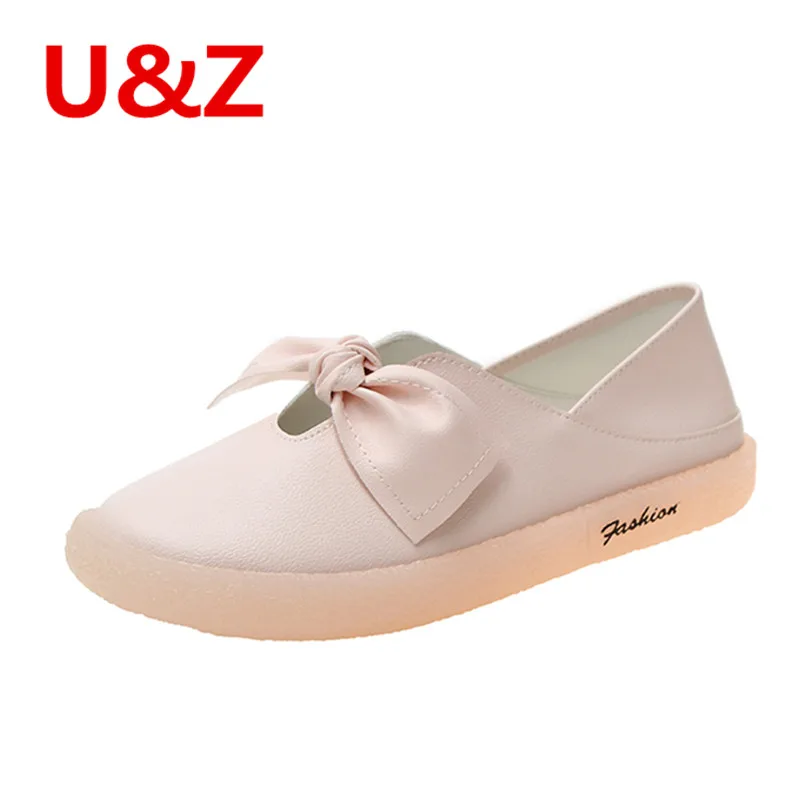 Женские туфли на плоской подошве с круглым носком большие размеры 43|Обувь без