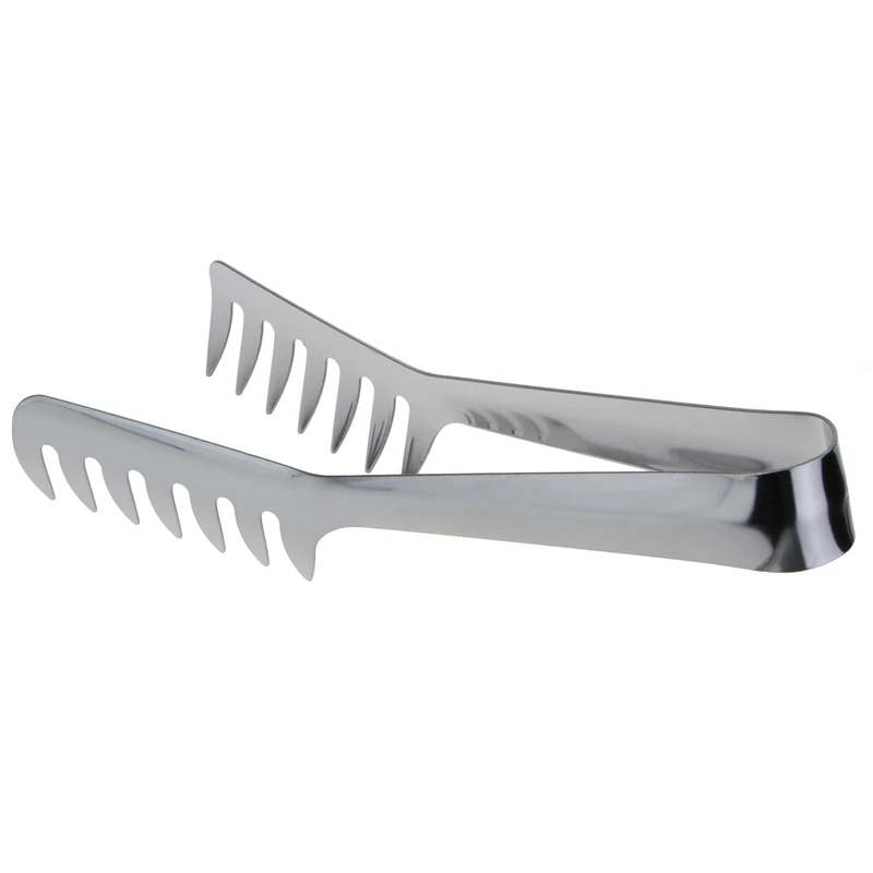 

4Pcs Stainless Steel Food Tongs Pasta Tongs Noodle Tongs Pointed Food Tongs Western Restaurant Tools