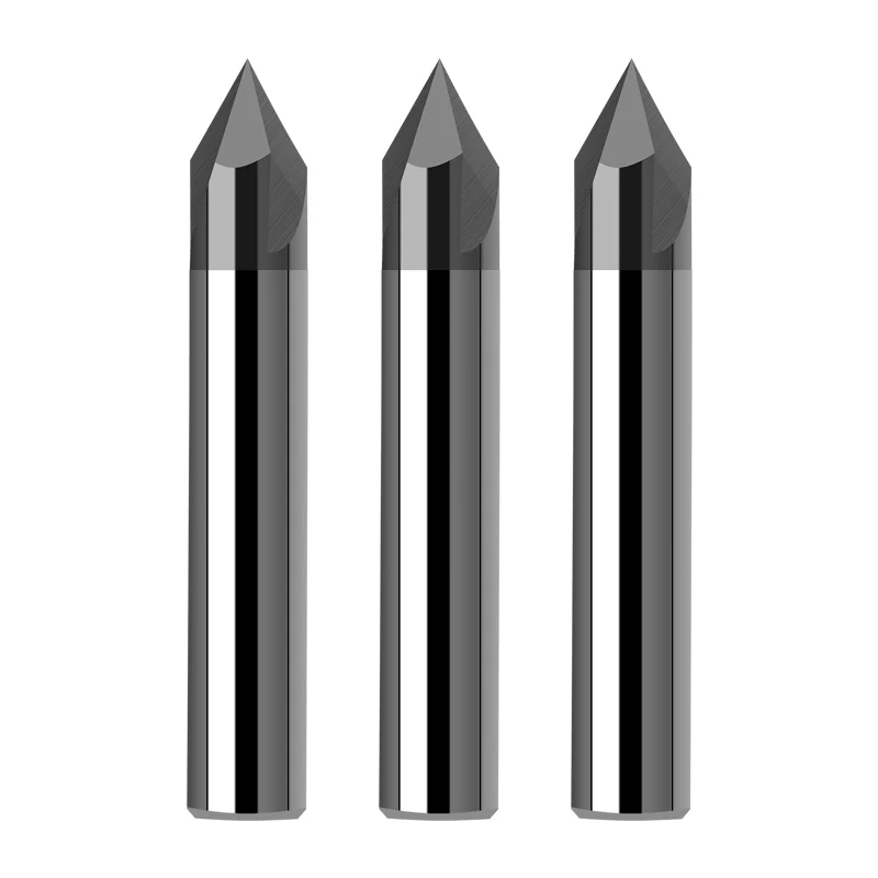 Фреза Концевая фреза из вольфрамовой стали с покрытием 60/90/120 градусов 1 шт. |