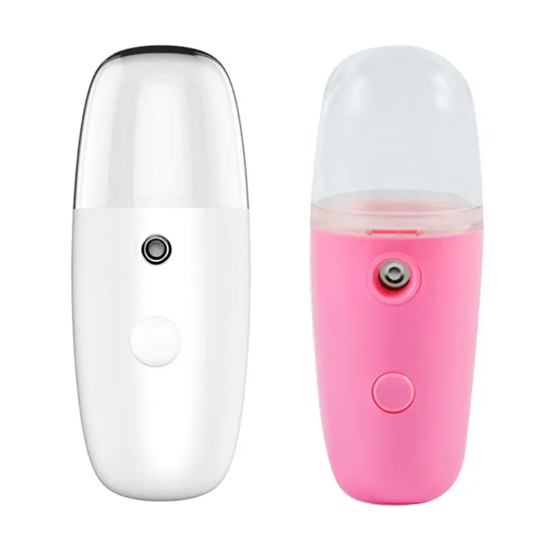 

30ML Handheld Moisture Facial Steamer Ultrasonic Face Humidifier Sprayer USB Charging Water Mist Maker