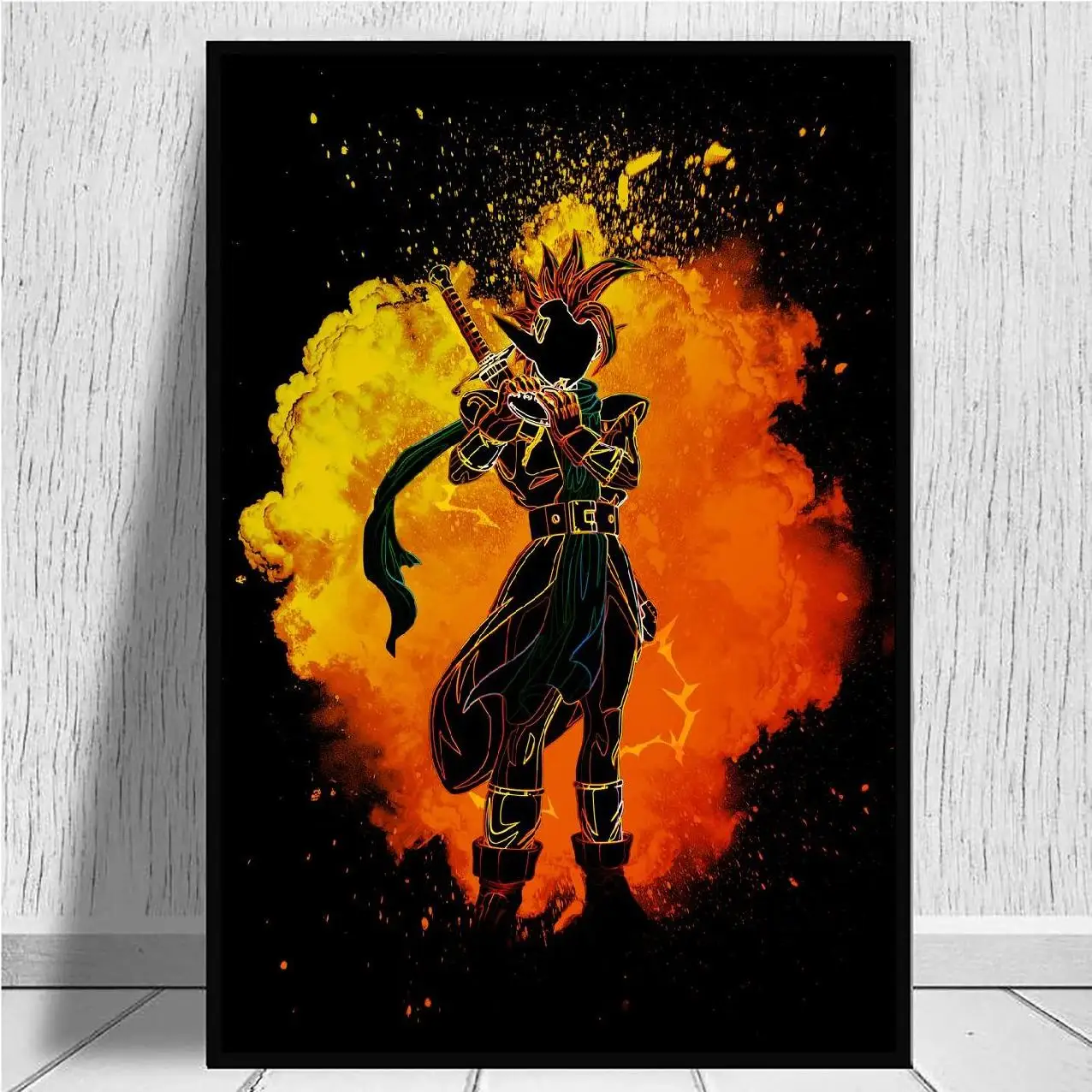 

Настенный плакат с изображением души владельца, современный холст в стиле аниме, украшение для гостиной без рамки