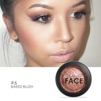focallure makeup blusher 6 colors paraben free baked blush nude moisturizing natural brightening skin high gloss blusher tslm1