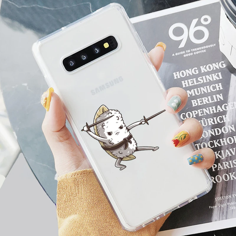 Мягкий чехол для телефона Samsung S6 S7 Edeg S8 S9 Plus S10 + S10E Lite A50 A70 NOTE8|Бамперы| |