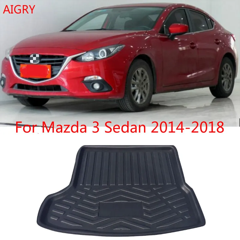 

Коврик для багажника Mazda 3 M3 Axela 4Dr Sedan 2014 2015 - 2018