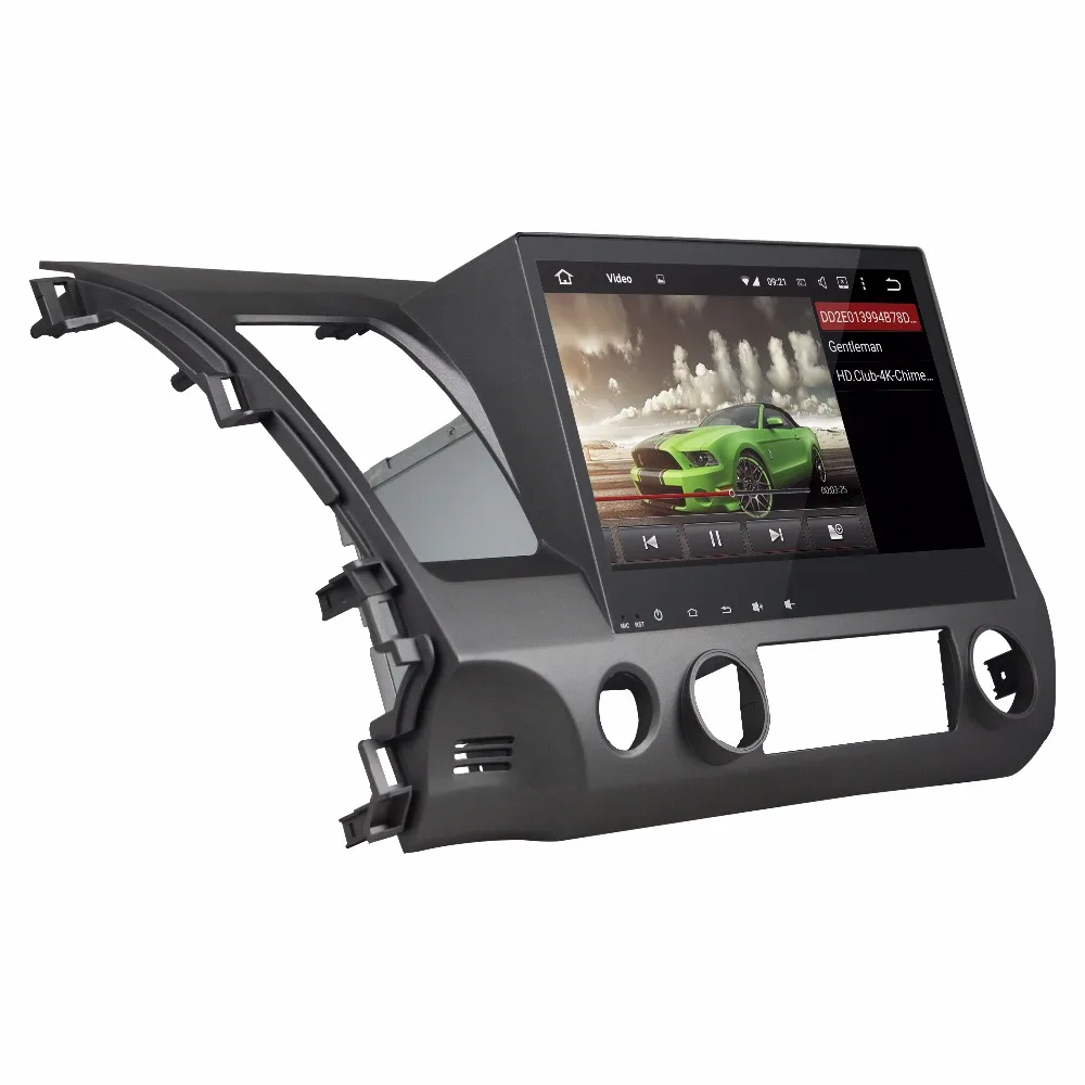 Автомобильный мультимедийный плеер 10 1 дюйма Android 9 0 для Honda CIVIC 2006-2011