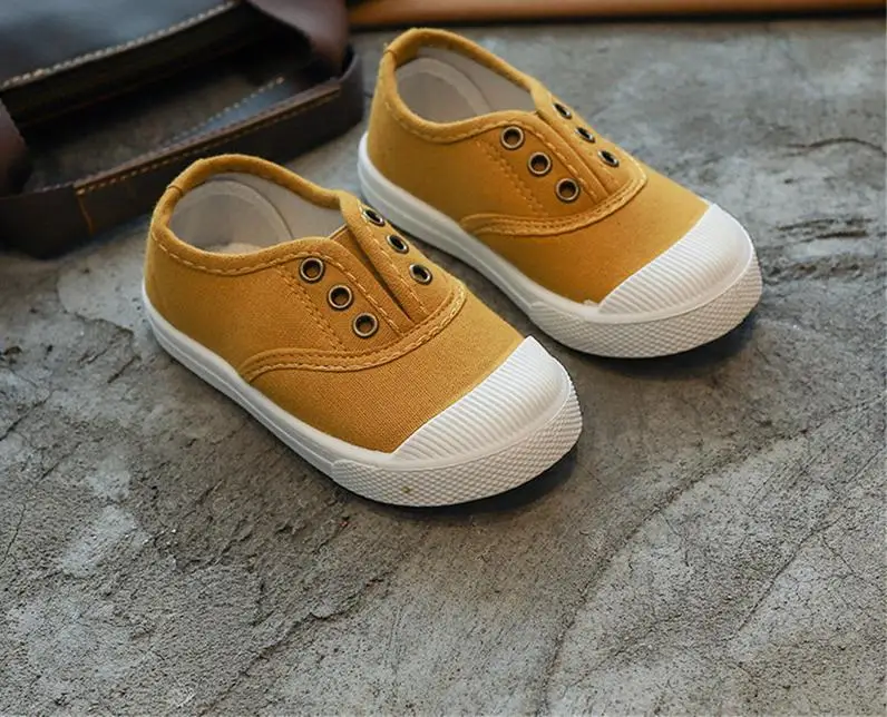 Детская парусиновая обувь для мальчиков и девочек