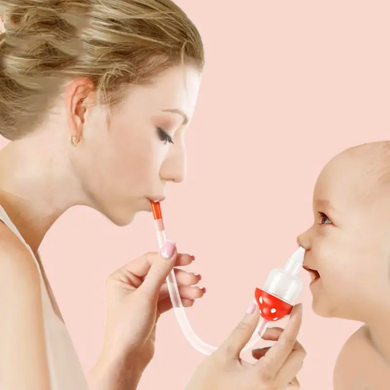 

Baby Infant Nasal Suction Snot Cleaner Baby Mouth Suction Catheter Children Nasal Aspirator Cleansing Sucker Nose Cleaning Tool