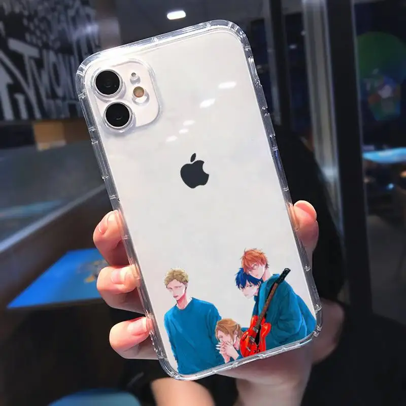 

Given Anime boy band Phone Case Transparent soft For iphone 5 5s 5c se 6 6s 7 8 11 12 plus mini x xs xr pro max