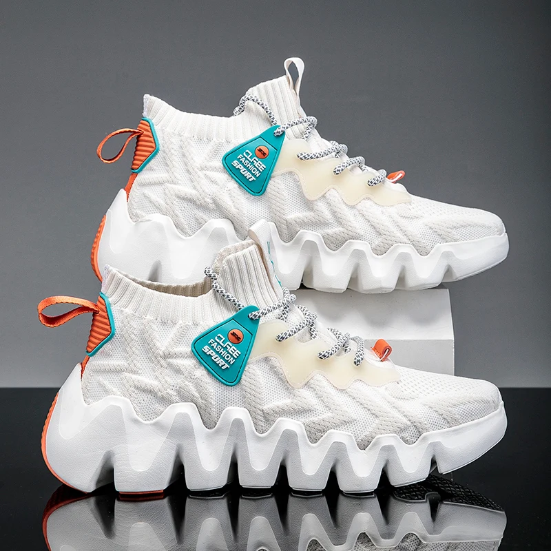 

2021 new spring and summer ultra-light breathable sports shoes non-slip wear-resistant men's shoes