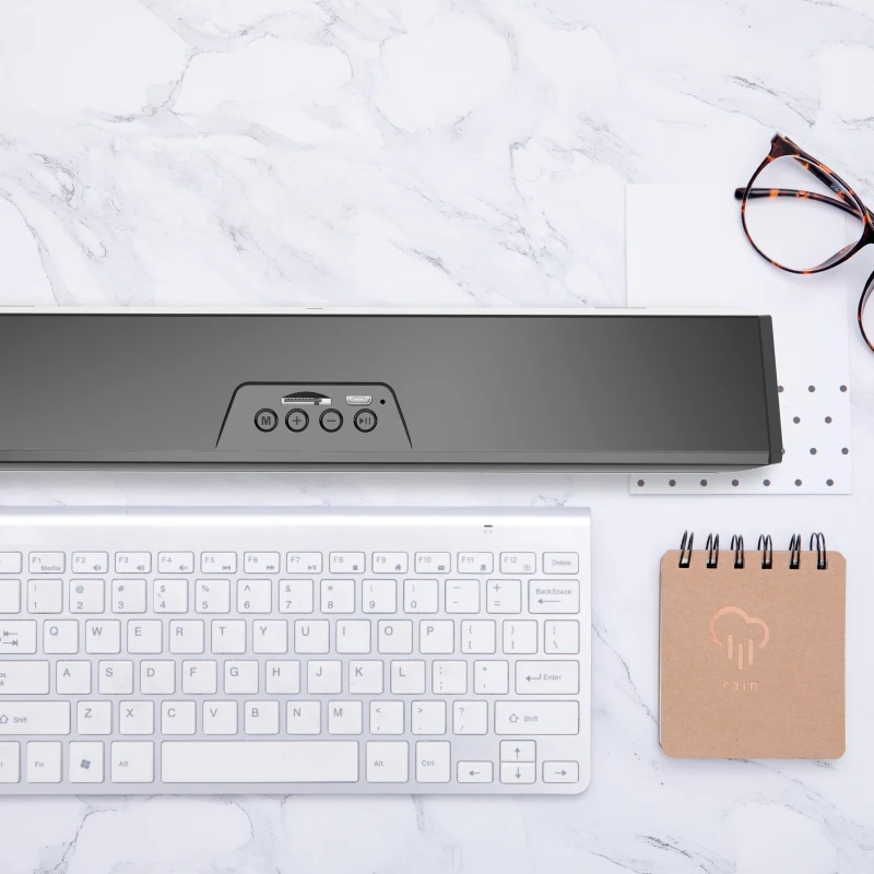 

Portable Bluetooth 5.0 Speaker RGB LED Speaker Subwoofer TV Cool Small Sound Blaster Multimedia Colorful Streamer Audio Soundbar