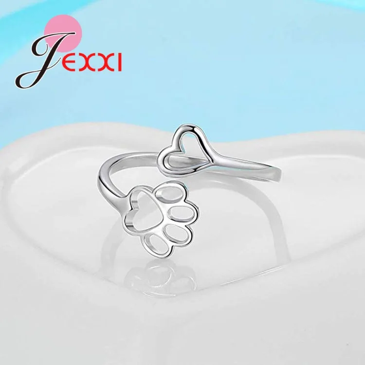 

Top Vendor Simple Elegant Rose Gold Color Knuckle Finger Rings 925 Sterling Silver Resizeable Open Anillos Mujer Jewelry