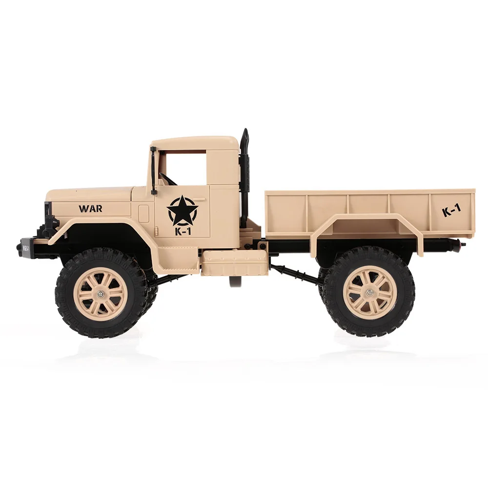 Wltoys 124302 1:12 Масштаб Электрический полноприводный военный грузовик RTR версия пульт