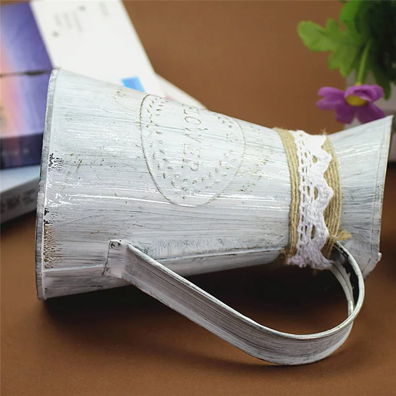 Модная железная ваза для цветов дома офивечерние НКИ фестиваля украшение в стиле