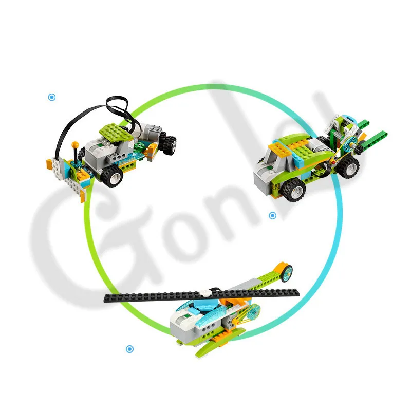 

2020 NEW high-tech WeDo 3.0 Robotics Construction Set Building Blocks Compatible with Wedo 2.0 Educational DIY toys