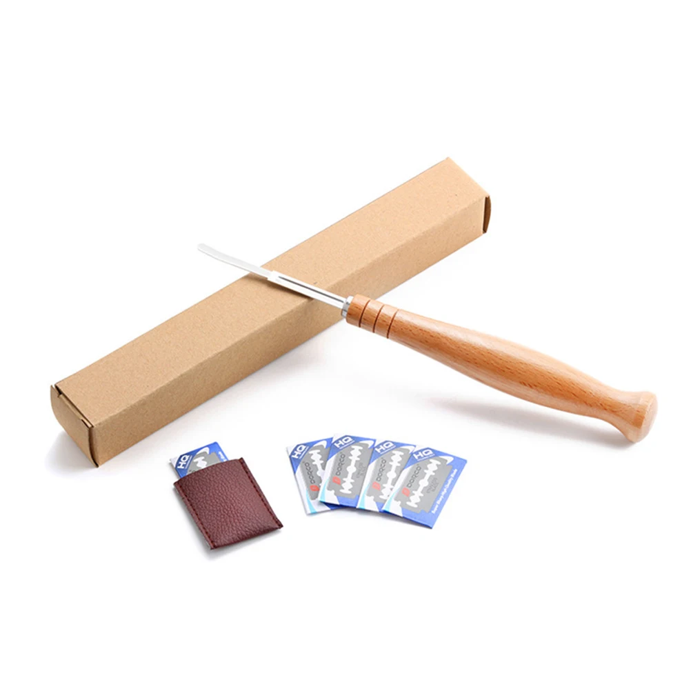 Резак для хлеба инструмент резки лезвие нарезки теста бритва резак с защитным