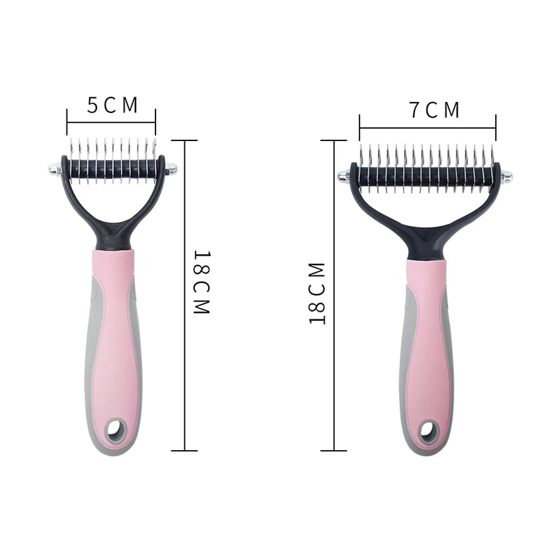 Расческа для домашних животных гребень из нержавеющей стали удаления шерсти у