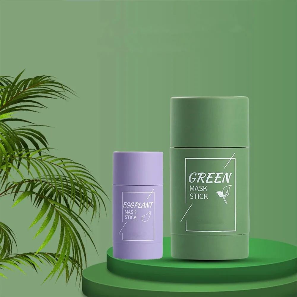 Зеленая маска карандаш для лица маски корейское средство снятия косметики